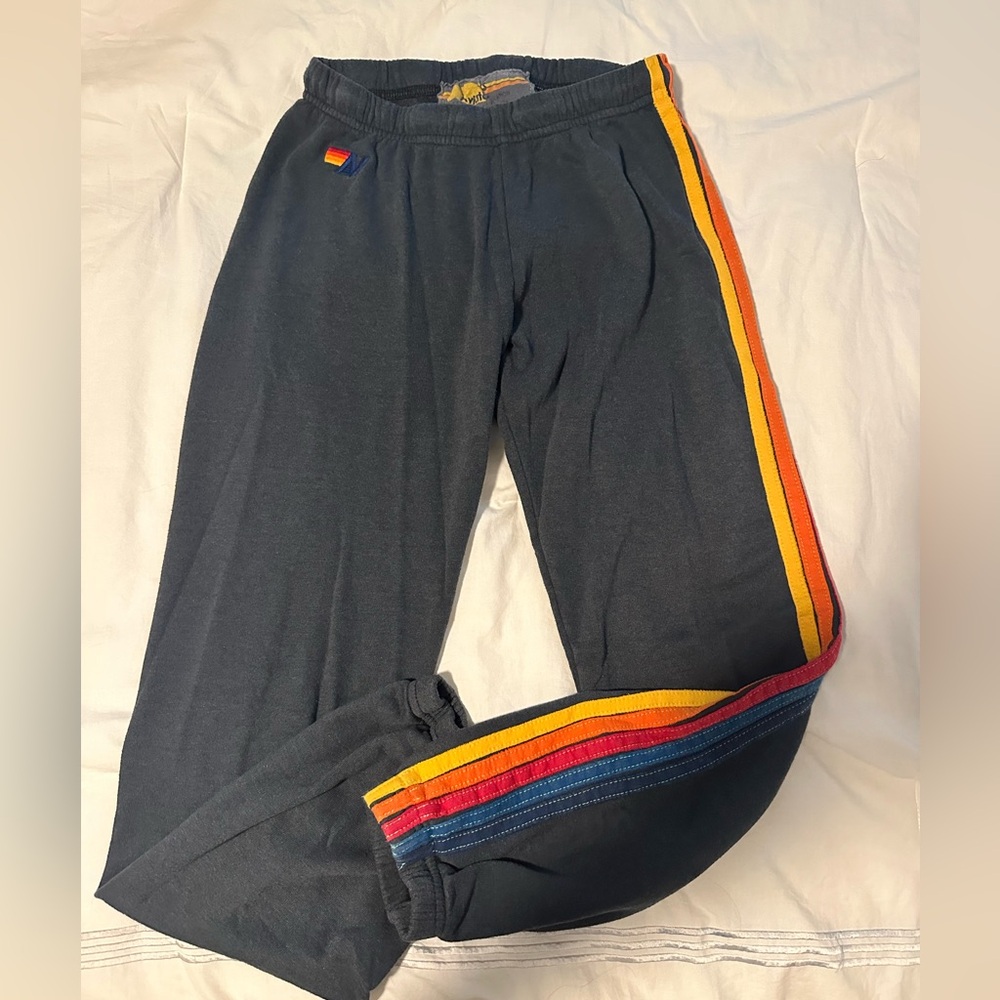 Aviator Nation 5 Striped Sweatpants